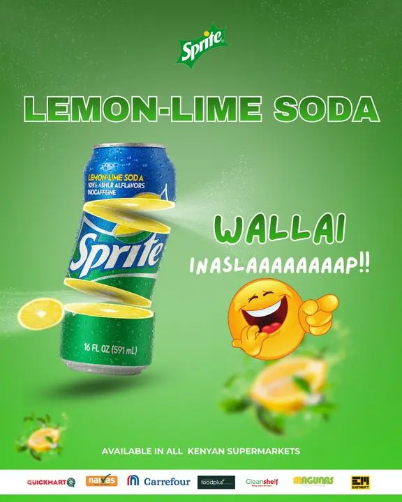Sprite Lemon-Lime Soda campaign